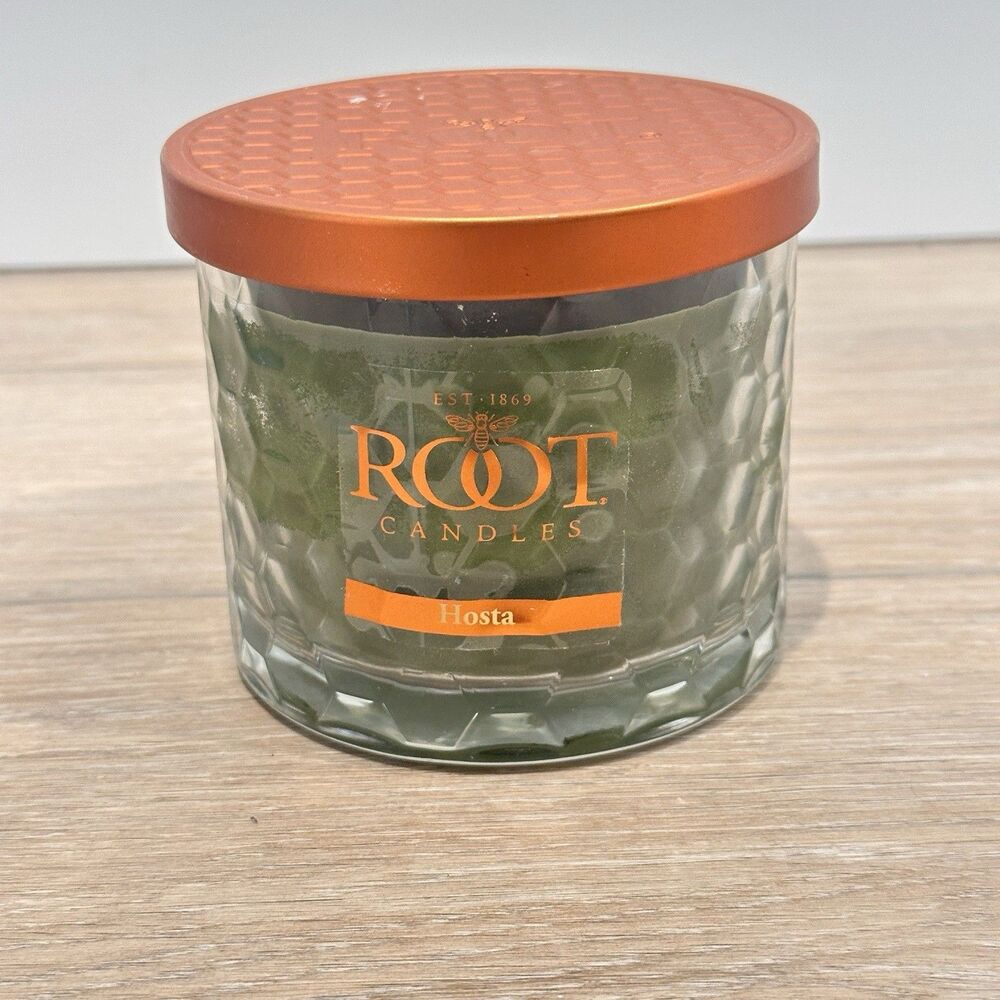 Root 3 Wick Honeycomb Candle, Hosta